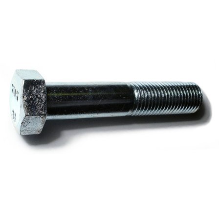 MIDWEST FASTENER Class 8.8, M20-2.50 Hex Head Cap Screw, Zinc Plated Steel, 110 mm L, 2 PK 30924